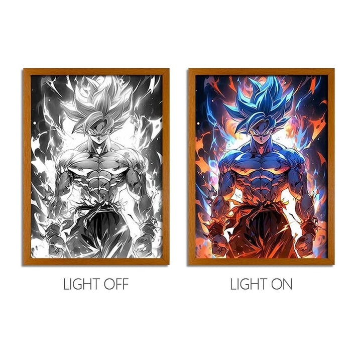 Anime LED Frames - Ultra instinct