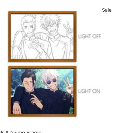 Anime LED Frame Collection