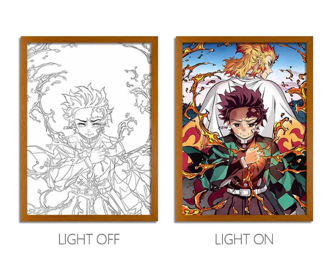 Anime LED Frame Collection
